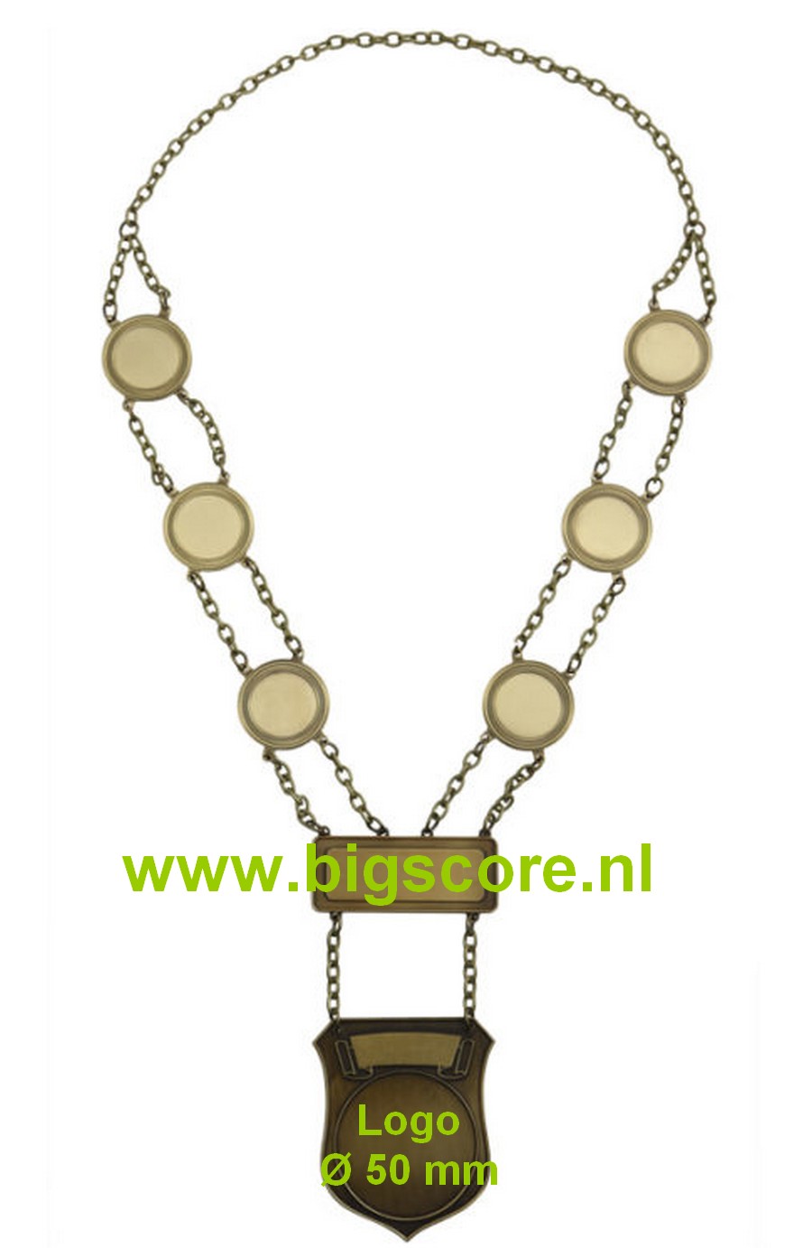 62 Prinsenketting standaard in 4 kleuren